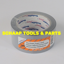 Ducttape Verlofix ProfiLine super sterk breed 50 mm x 25 meter grijs  | 25712